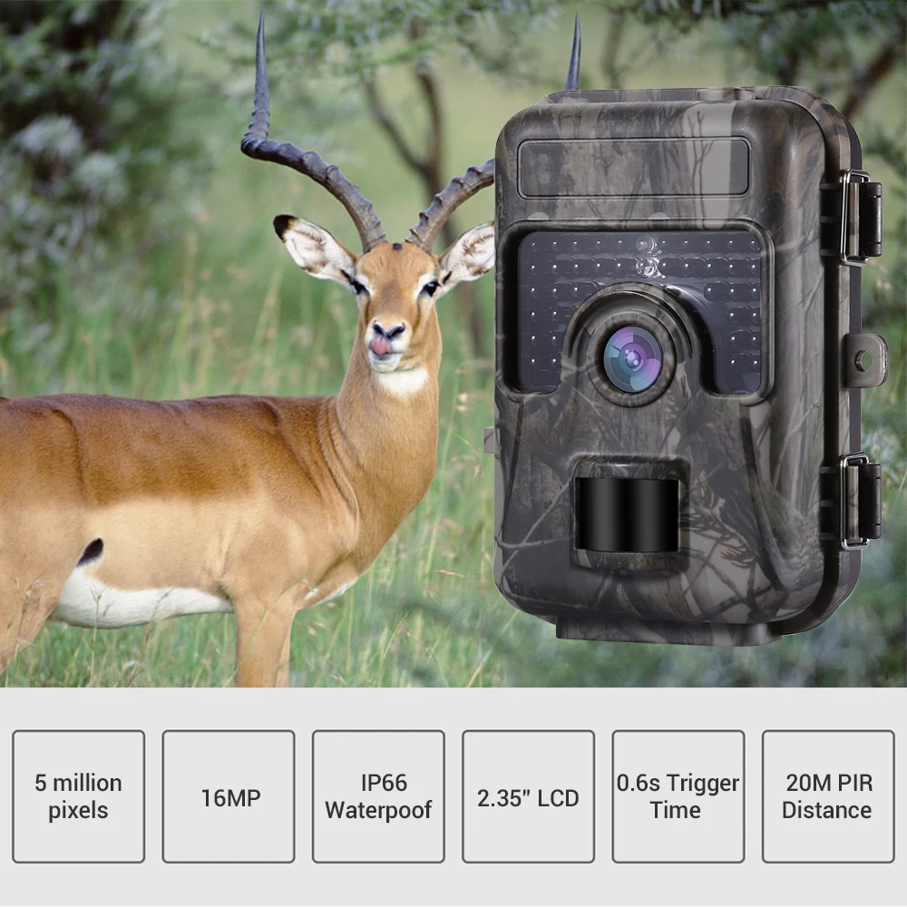 ZREN ZR662 1080P 16MP камера для слежения на охоте ферма Wlidlife Scout инфракрасное ночное видение CAM Обнаружение движения фото ловушка foto Капан
