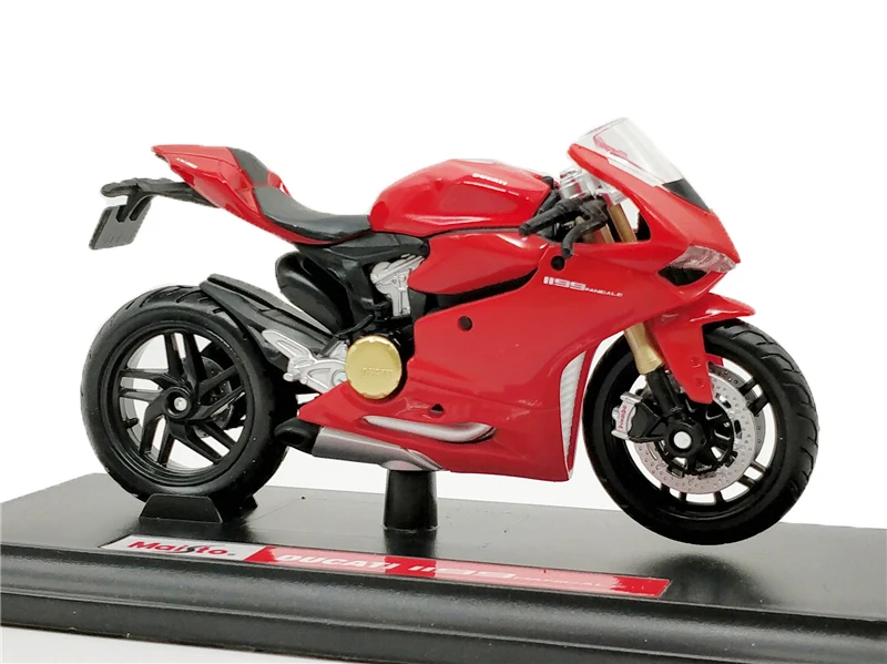 Maisto 1:18 Ducati 1199 Hypermotard 1098S скремблер supersport s 848 Monster 1200S Deacast мотоцикл уличный велосипед - Цвет: 1199 Panigale