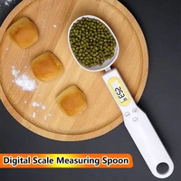 300g0 1g digital measuring spoons accurate electronic kitchen scales lcd display spoon weight volumn food weighing scale