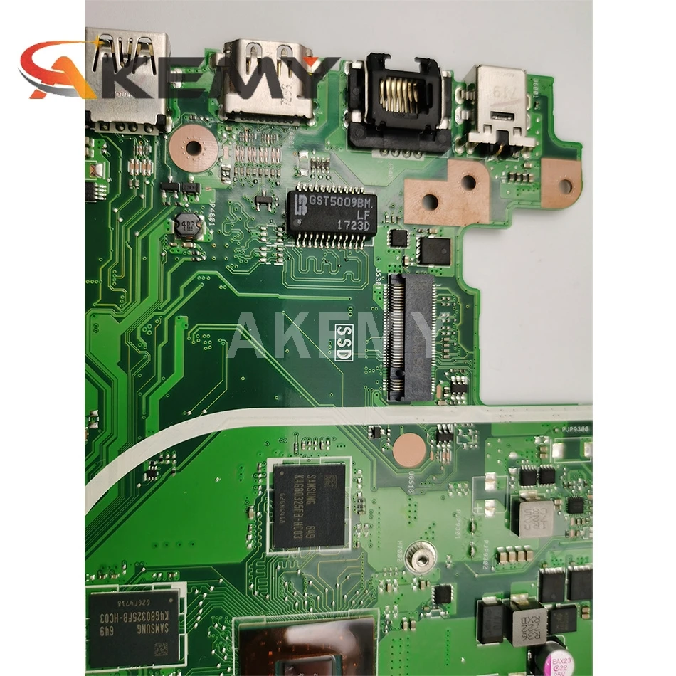 Günstig 90NB0EW0-R00020 Für ASUS Vivobook 17 X705UVR X705UV X705UD X705UDR Laptop-Motherboard MainboardI I7-7500U (V2G)