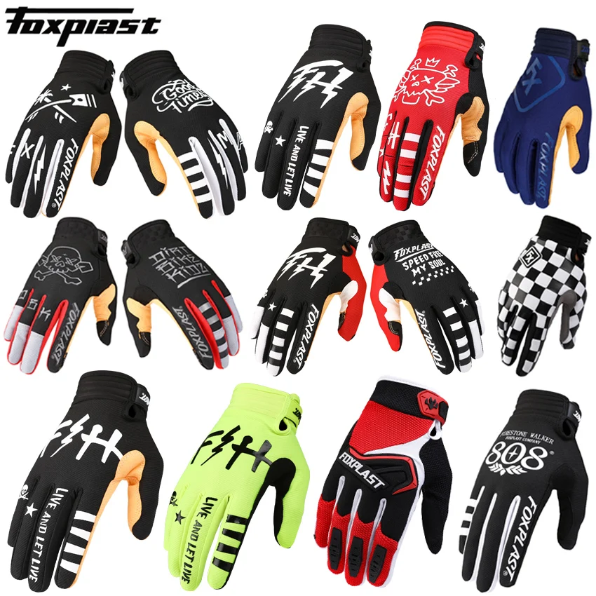 

2020 FOXPLAST HRC Air ATV DH MX GP BMX MTB motorcycle motocross off road racing pro downhill bike bicycle cycling gloves