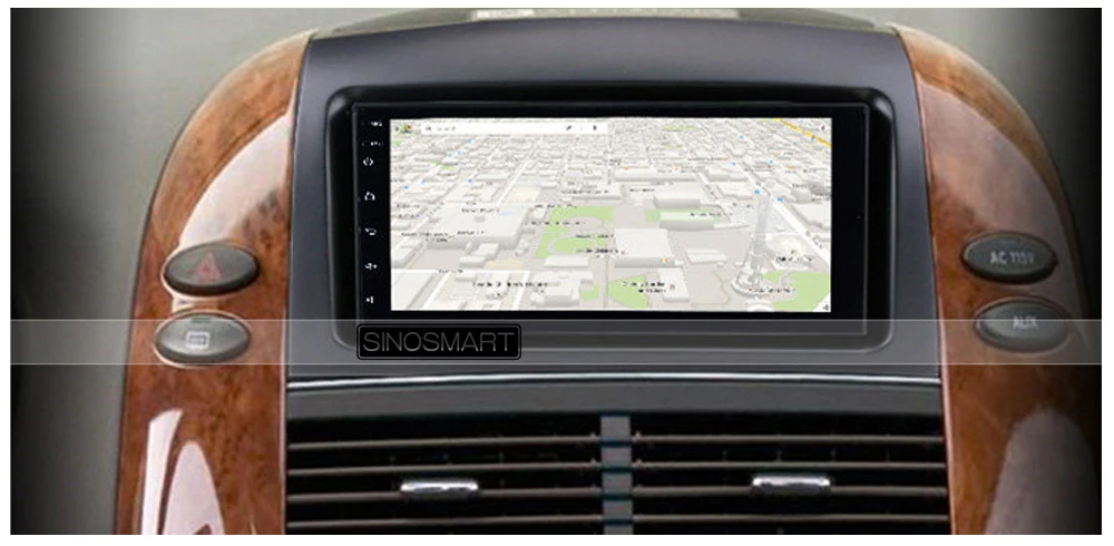 Автомобильный gps-навигатор SINOSMART 2.5D ips/QLED для Toyota Sienna 2004-18 Corolla Prius 32EQ DSP, 4G слот для sim-карты на выбор