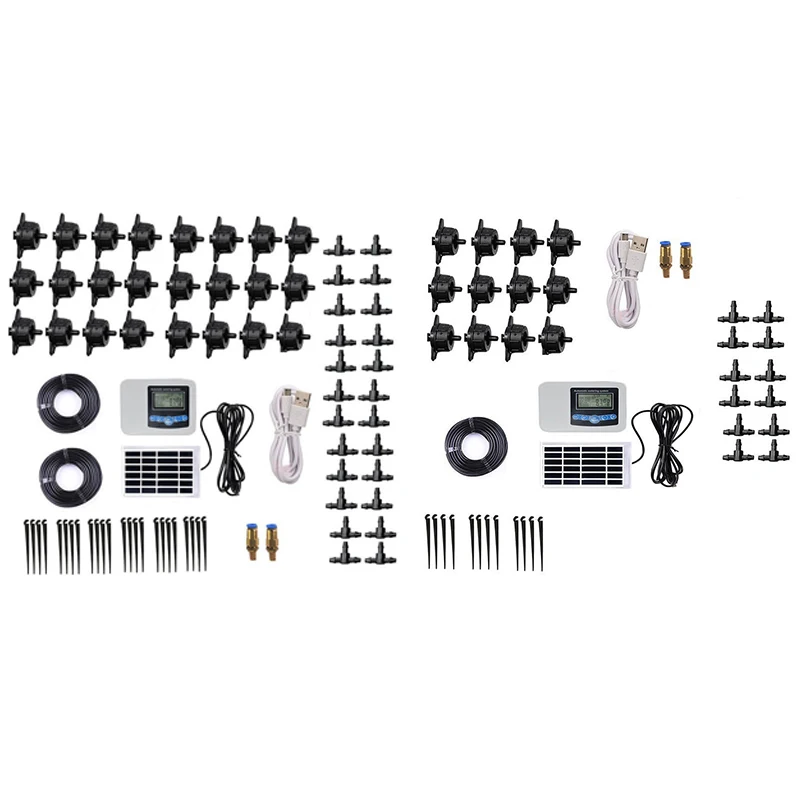 

Умная Система капельного орошения, таймер для сада, Автоматическая Солнечная батарея для горшечных растений, цветов