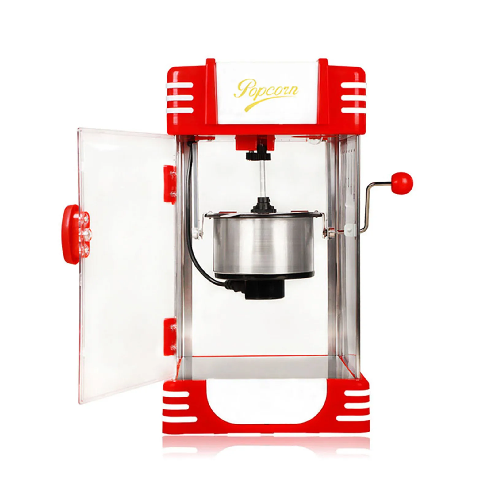 Машина для приготовления попкорна дома функция таймера нержавеющая сталь с