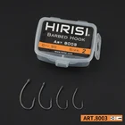 50 шт.лот морской офсетный крючок 2 #4 #6 #8 # для ловли карпа одиночный крючок с бородкой стальные крючки для рыболовной приманки набор рыболовных крючков с коробкой