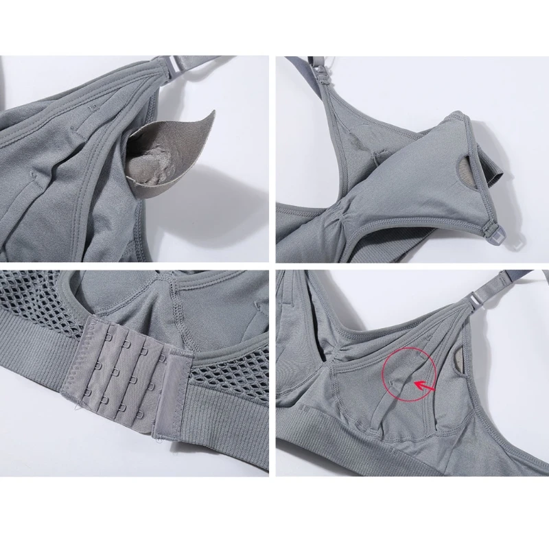 

Maternity Bra Breast Pump Special Nursing Bra Hand Free Pregnancy Clothes Breastfeeding Accessories Pumping Bra Can Wear All Day