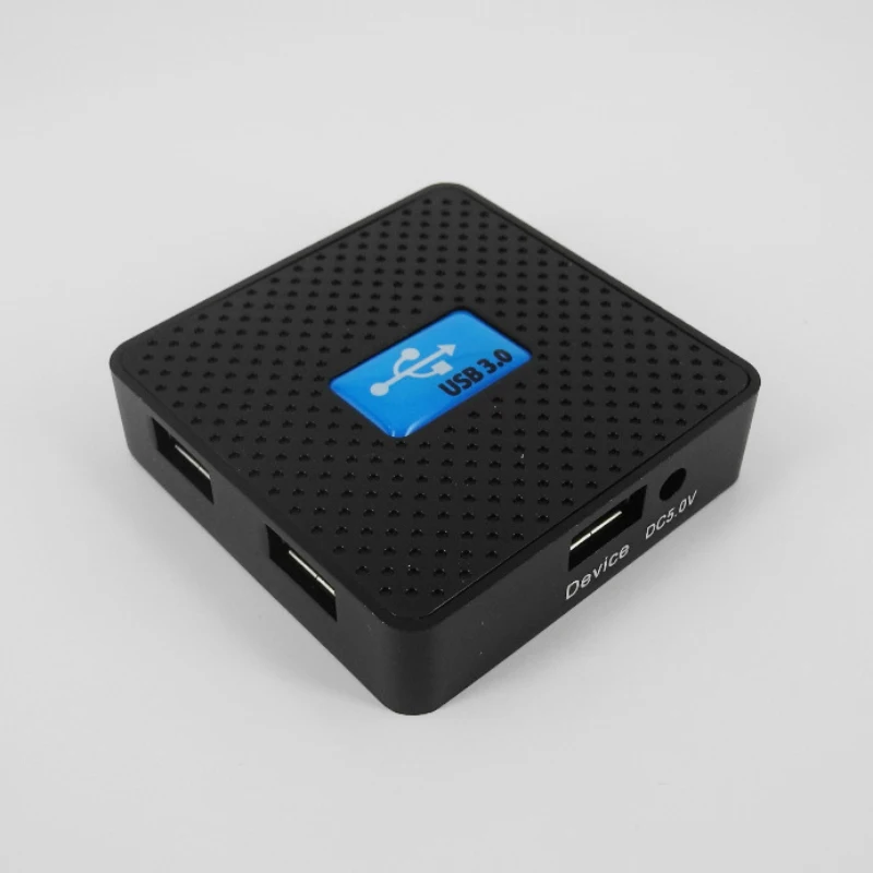 Втулка для быстрой зарядки 4 порта Usb3.0hub металлический чехол текстура сильный
