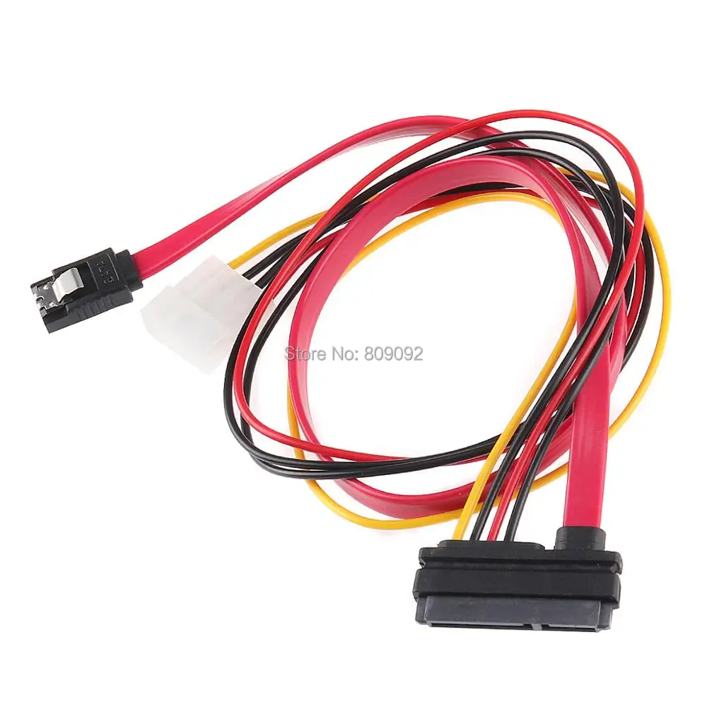 Кабель для передачи данных Sata на 4 контакта IDE Power SATA 15 + 7 22 комбинированный кабель