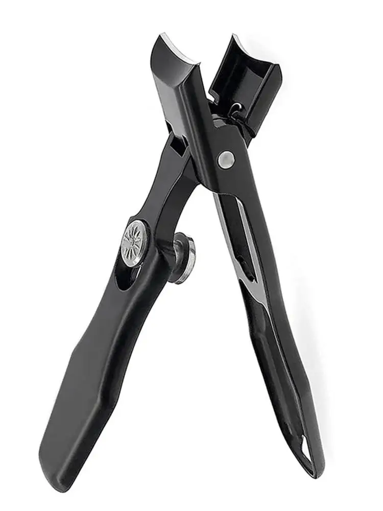 Portable Ultra Sharp Nail Fingernail Clipper Steel Wide Jaw Opening Anti Splash Clippers Cutter Manicure | Красота и здоровье