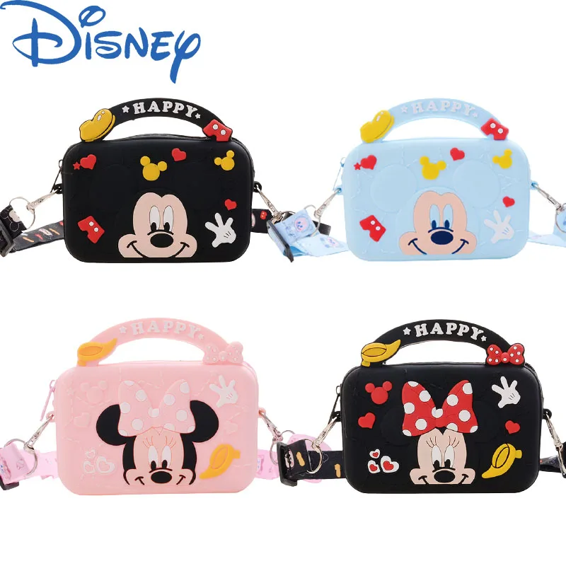 

Disney Mickey Minnie Series Kawaii Backpack Mini Messenger Bag Girl HandbagToy Children's Christmas Gifts