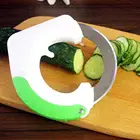 Круговой кухонный нож из нержавеющей стали, круглый нож для резки пиццы, колесный нож, Кондитерский Резак, измельчитель для овощей, кухонный инструмент