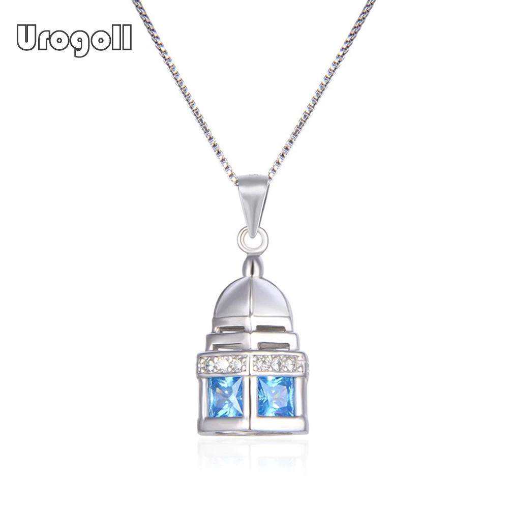 

Натуральная 925 стерлингового серебра ожерелье, подвеска, колье, для женщин обручальные кольца Свадебная вечеринка чистого серебра 925 Ожерел...