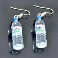 2020 new womens fashion creative simulation cola mineral water bottles earrings for minimalist gift earrings jewelry wholesale