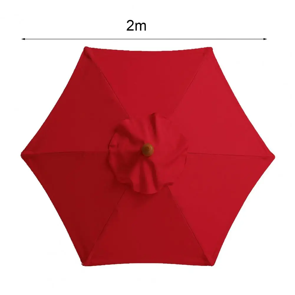 

Umbrella Canopy Waterproof Easy to Install Oxford Cloth Anti-corrosion Patio Rain Cover for Garden