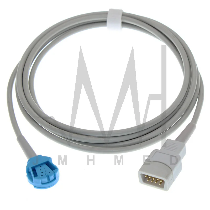 

Совместим с GE-Datex-Ohmeda Moniter 9pin удлинитель датчика SpO2/кабель адаптера к интерфейсному кабелю OXY-TIP, для датчика Oxytip
