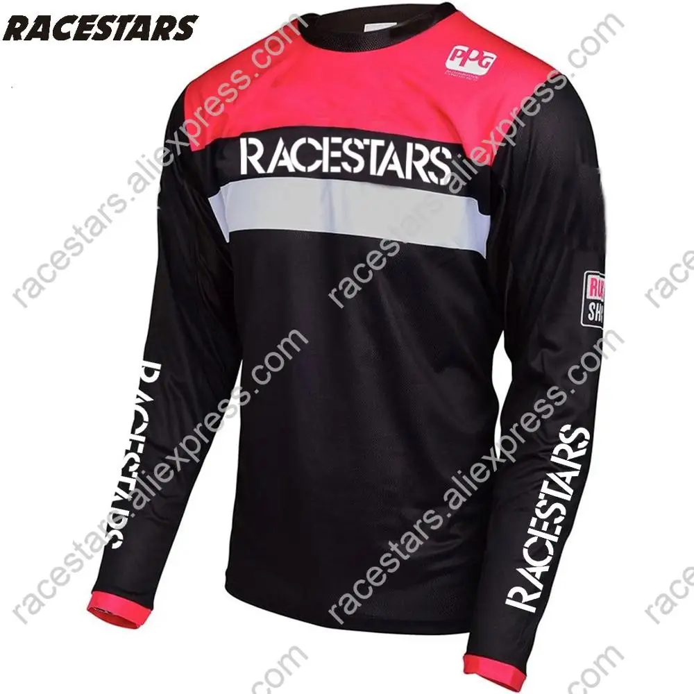 RACESTARS Мотоцикл Джерси Ropa Ciclismo MTB Велоспорт DH MX велосипед Горные подходит STEAMLINE