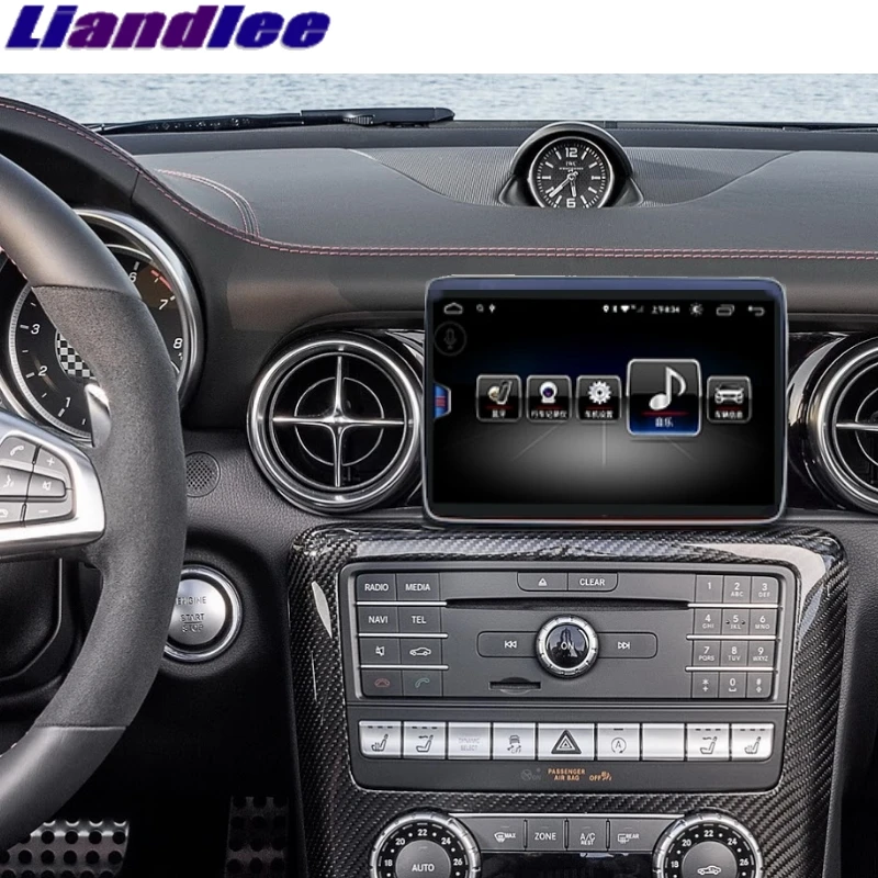 Для Mercedes Benz SLK Class 200 350 MB R172 2009 ~ 2016 Liislee автомобильный мультимедийный плеер CarPlay