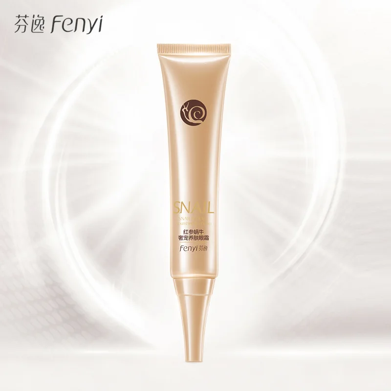 

FENYI 30g Eye Cream Red Ginseng Snail Essence Eye Moisturizing Skin Care Fades Fine Lines Dark Circles Wrinkles Eye Care TSLM2