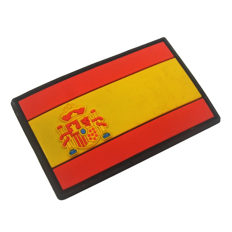 Наклейка с испанским флагом из ПВХ водонепроницаемая наклейка наружные