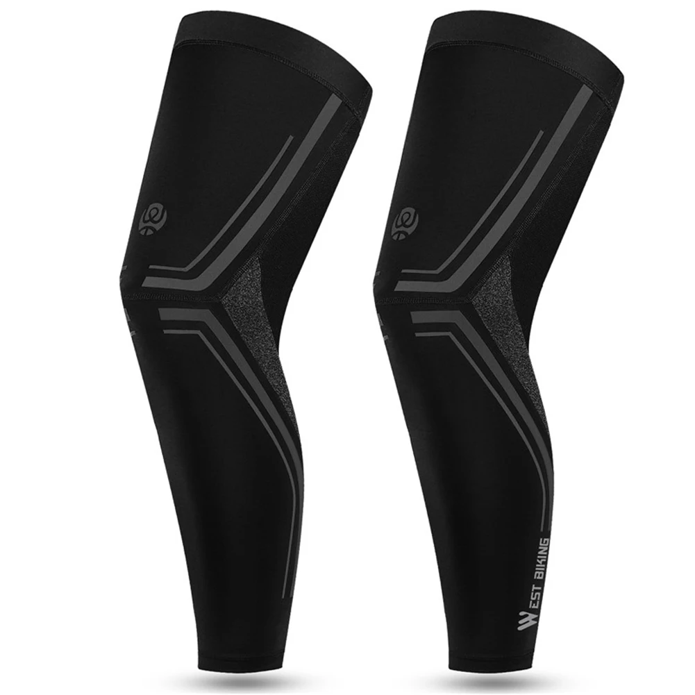 

WEST BIKING коленной чашечки защитные спортивные Безопасность Наколенники Защита от ультрафиолетовых лучей спортивные штанины MTB Велоспорт бас...