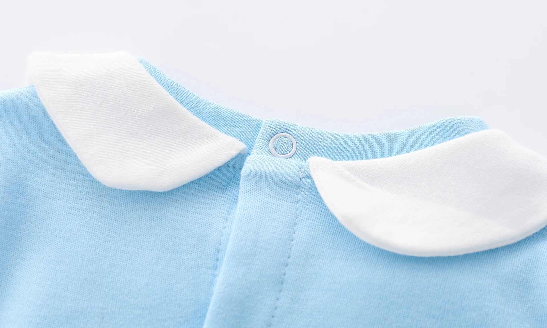 

Spring and autumn High quality newborn baby toddler clothes cotton long-sleeved baby girls romper lapel jumpsuit