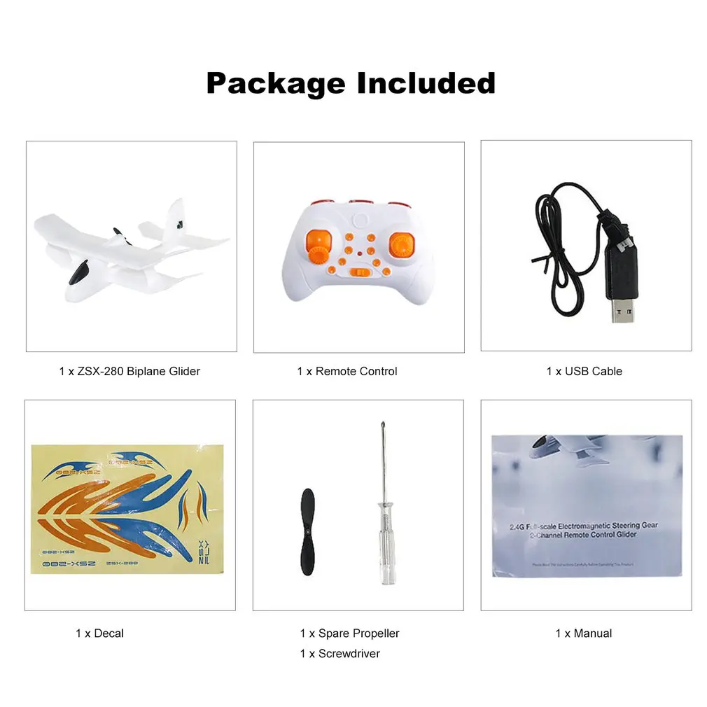 Горячая 2 4 GHz 280 мм размах крыльев EPP полномасштабный электромагнитный