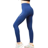 5 colors logo sport leggings high waist women yoga pants running tights for gym butt lifting leggings vital seamless leggings