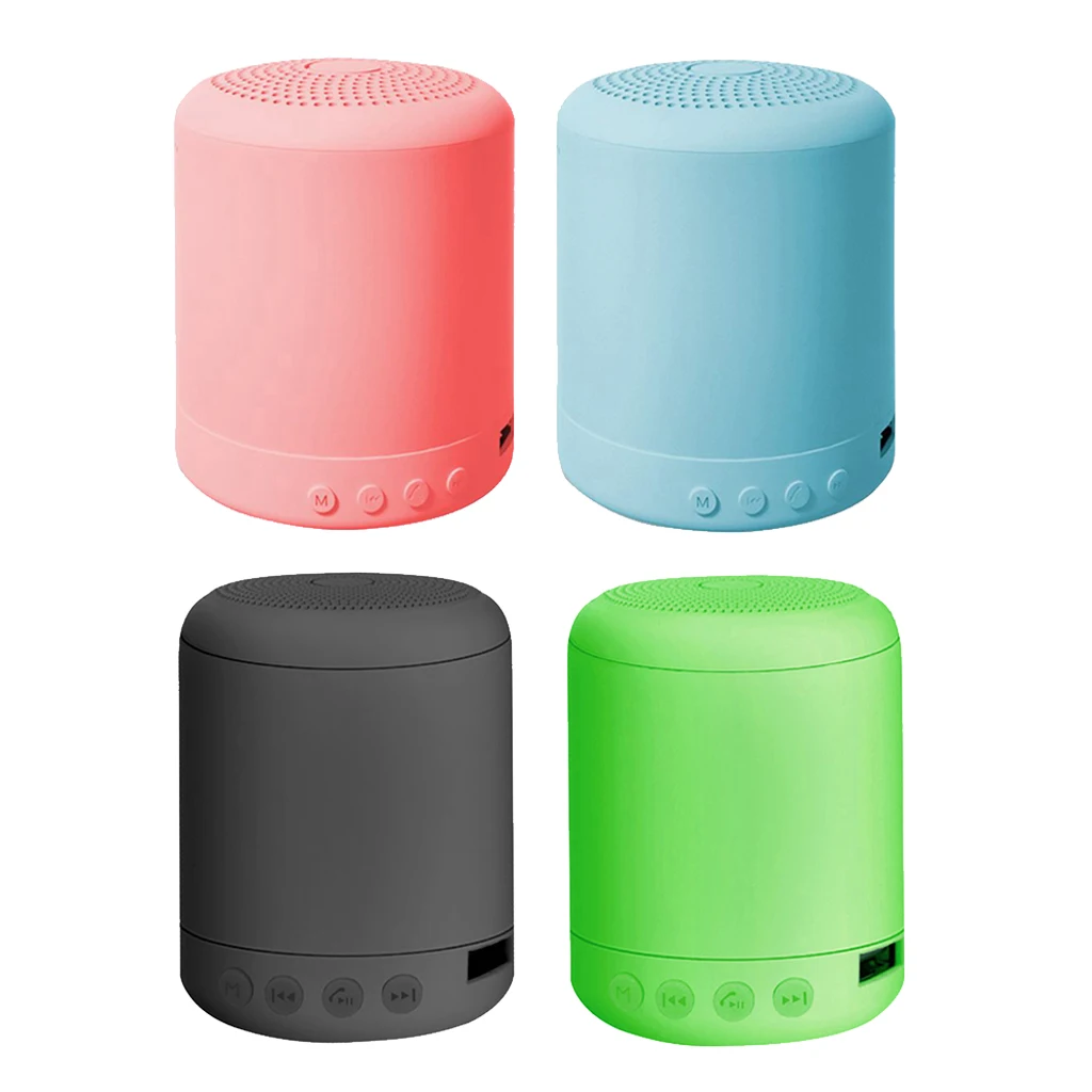 Портативный беспроводной Bluetooth динамик поддержка tf карты HD звук FM радио