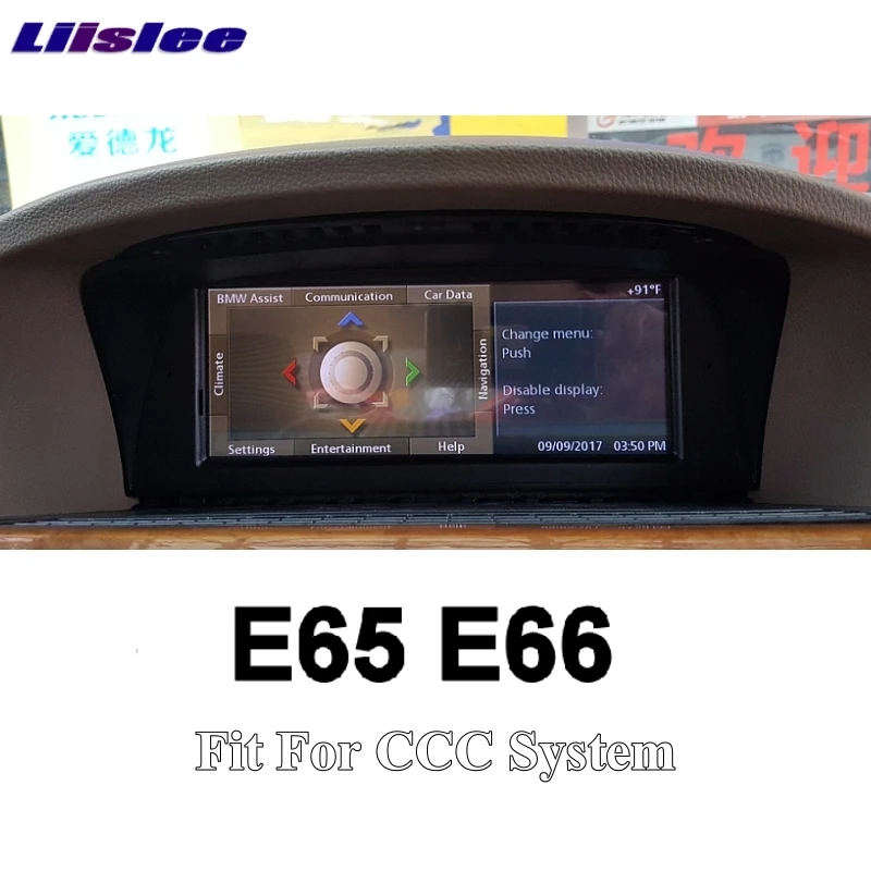 Liislee для BMW 7 E65 E66 2002 ~ 2009 CCC EVO ID6 стиль Автомобильный мультимедийный GPS аудио медиа