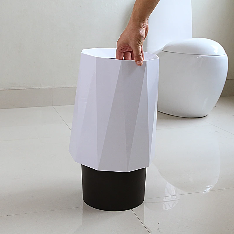 Оригинальная простая Скандинавская мусорная корзина для гостиной детской