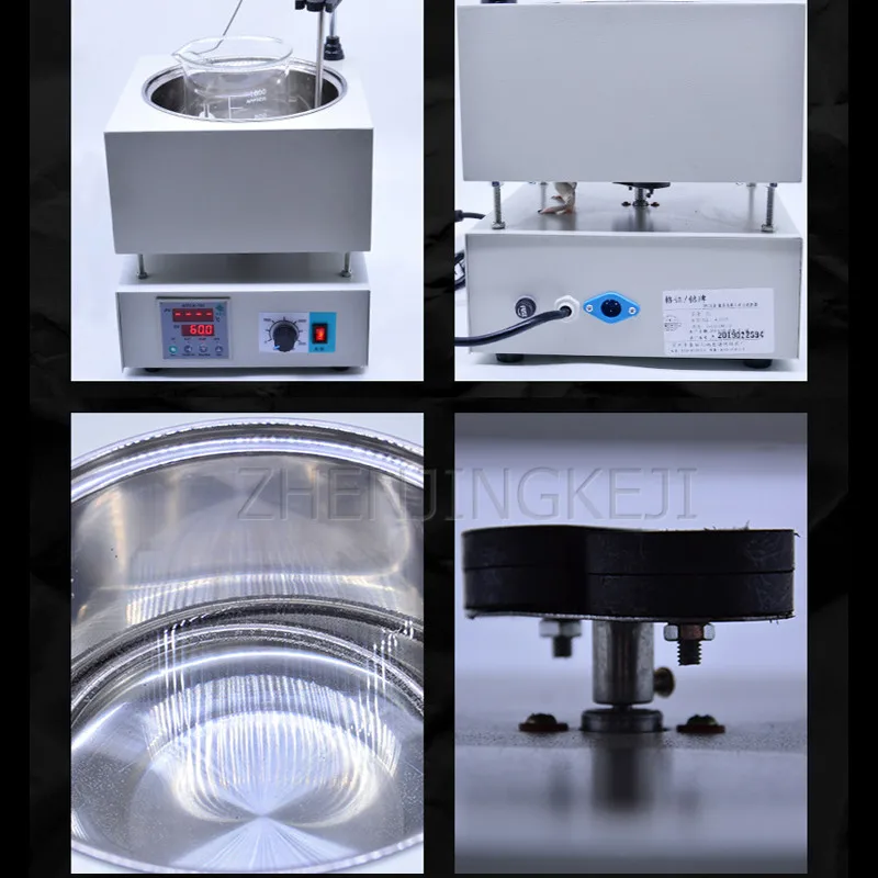 

Collector Magnetic Force Multifunction Stirrer Laboratory Digital Display Constant Temperature Water Bath Oil Bath Heating