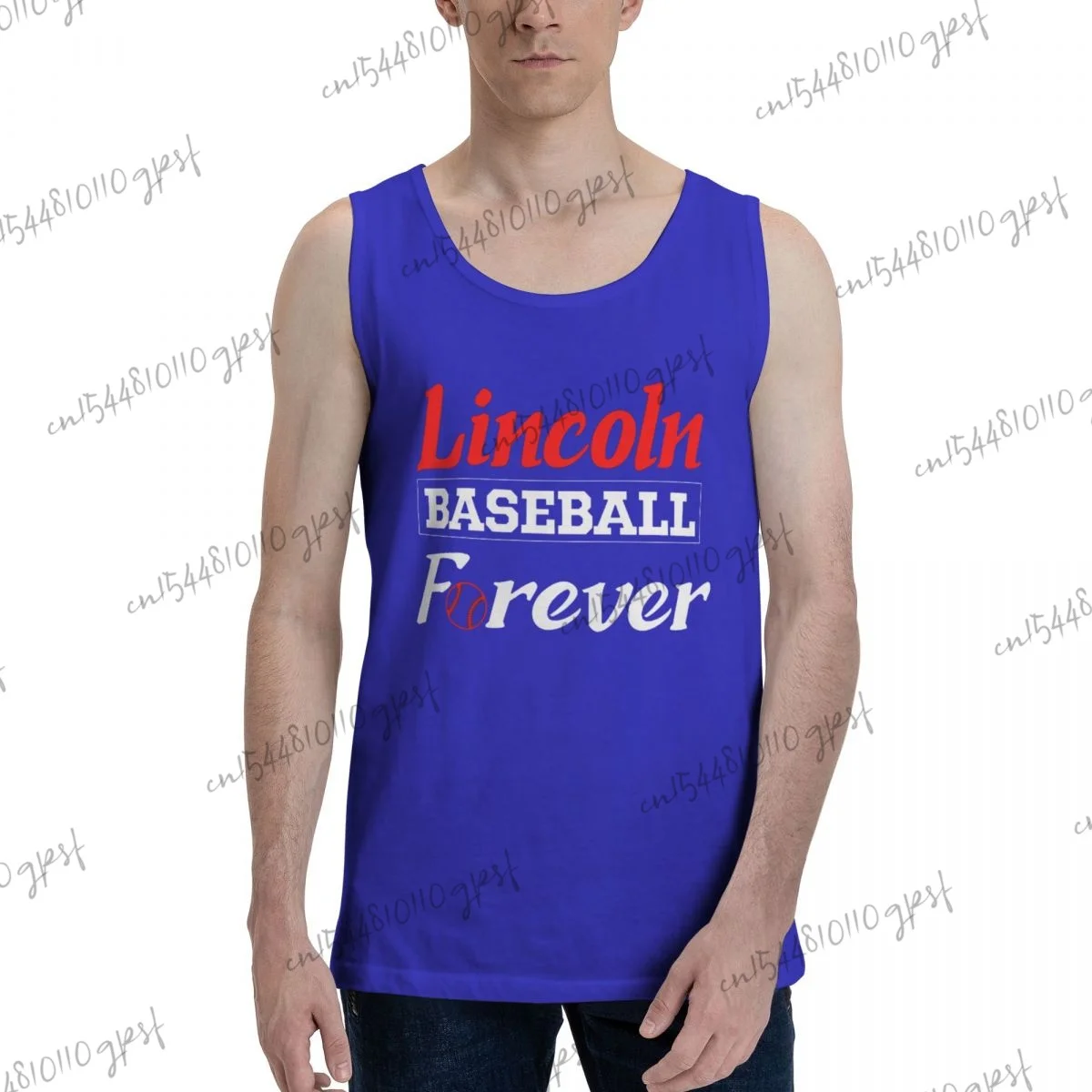 

Men's bodybuilding clothing Lincoln Baseball Forever - Lincoln gilet bape shark tank top men Tank Tank Top Shirt