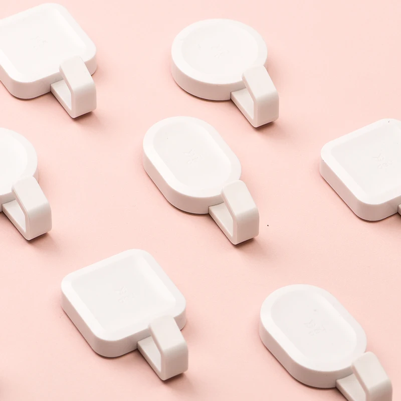 

Deli Strong Adhesive Hook Kitchen Wall Hangers Nailless Hanging behind the Door Hook Creative Hook