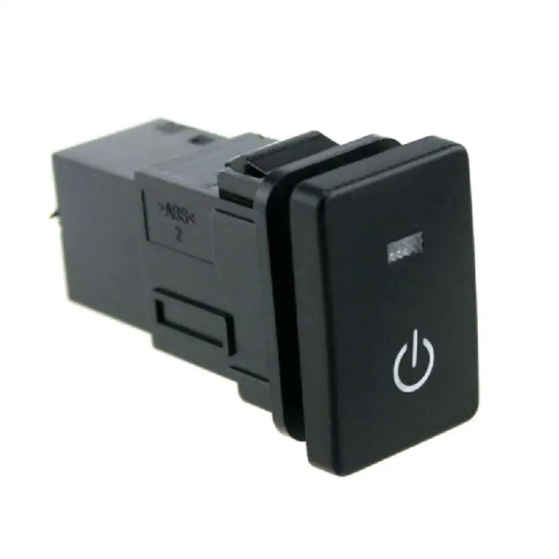 Синие светодиодные лампы питания кнопка переключения лазера для Toyota Camry Prius