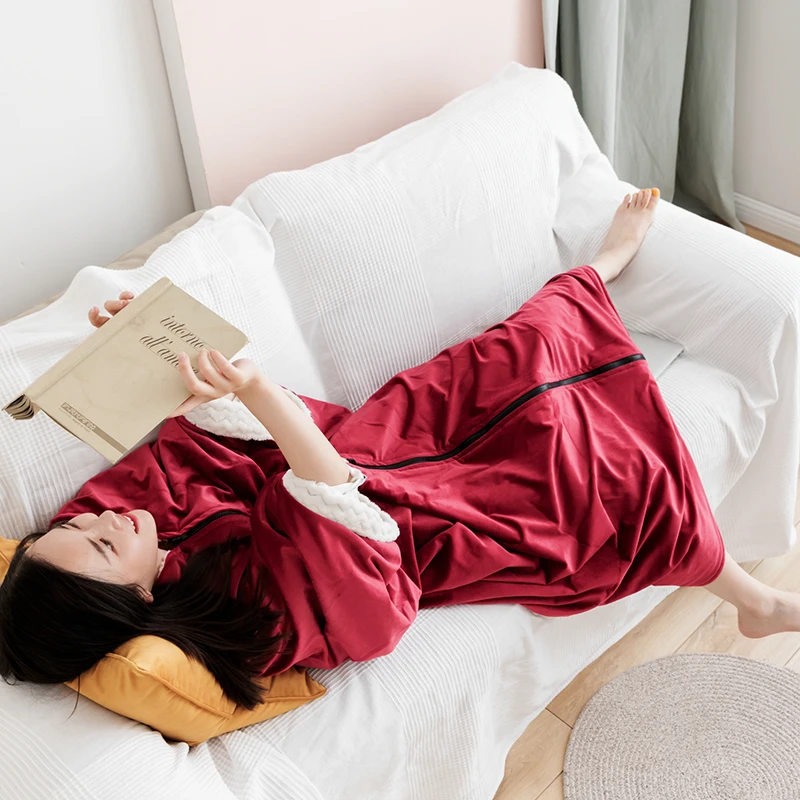 Зимнее бархатное теплое одеяло Beibei однотонное двустороннее высококачественное