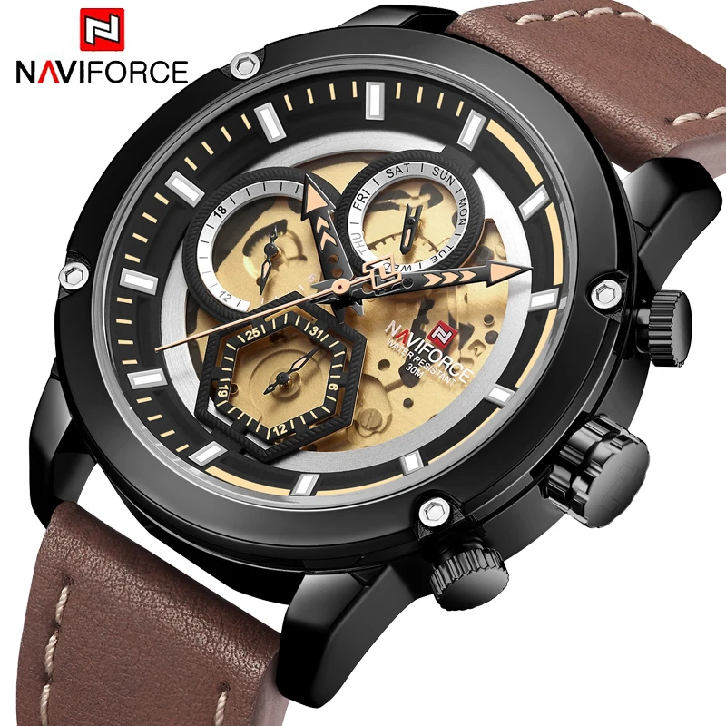 Часы мужские кварцевые с хронографом в стиле милитари|Кварцевые часы| |