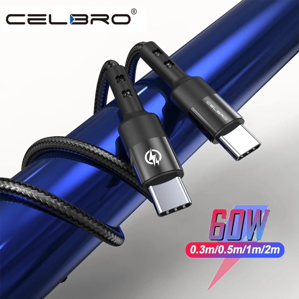 Кабель для быстрой зарядки Usb C-Usb C 60 Вт | Мобильные телефоны и аксессуары