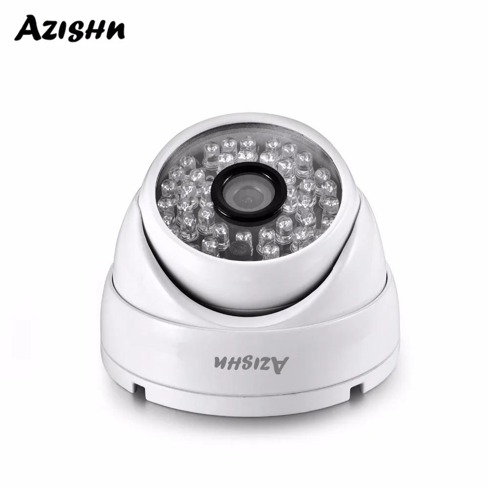AZISHN Full HD 3MP SONY IMX307 сенсор 1080P POE купольная ip-камера безопасности ONVIF H.265AI наружная Водонепроницаемая металлическая камера наблюдения