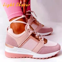 wedges shoes high platform sports shoes casual shoes womens slip on shoe lightweight itlay brand design womens sports shoes