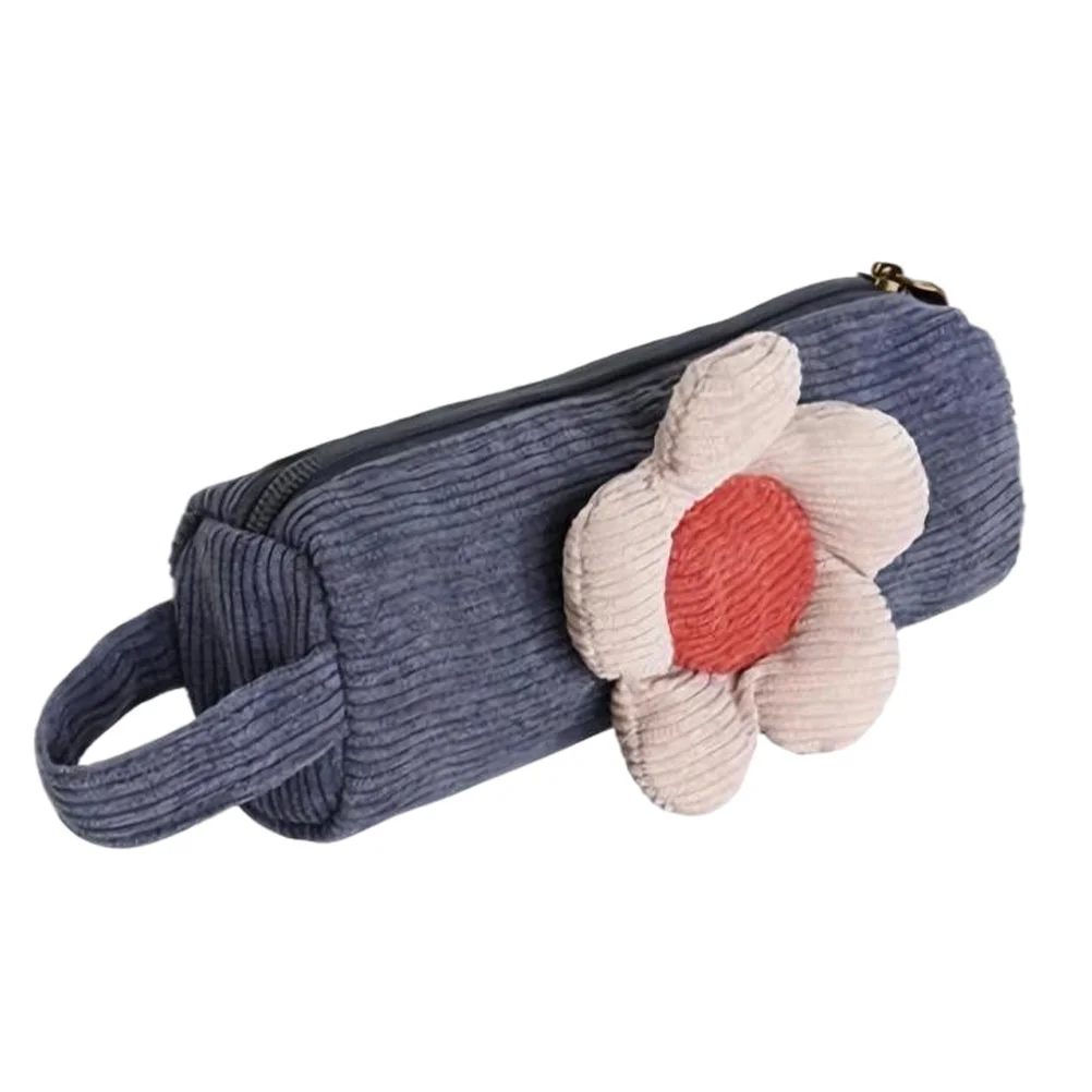 

1pc Drawing Pencils Case Delicate Stationery Bag Multi-functional Pencil Bag