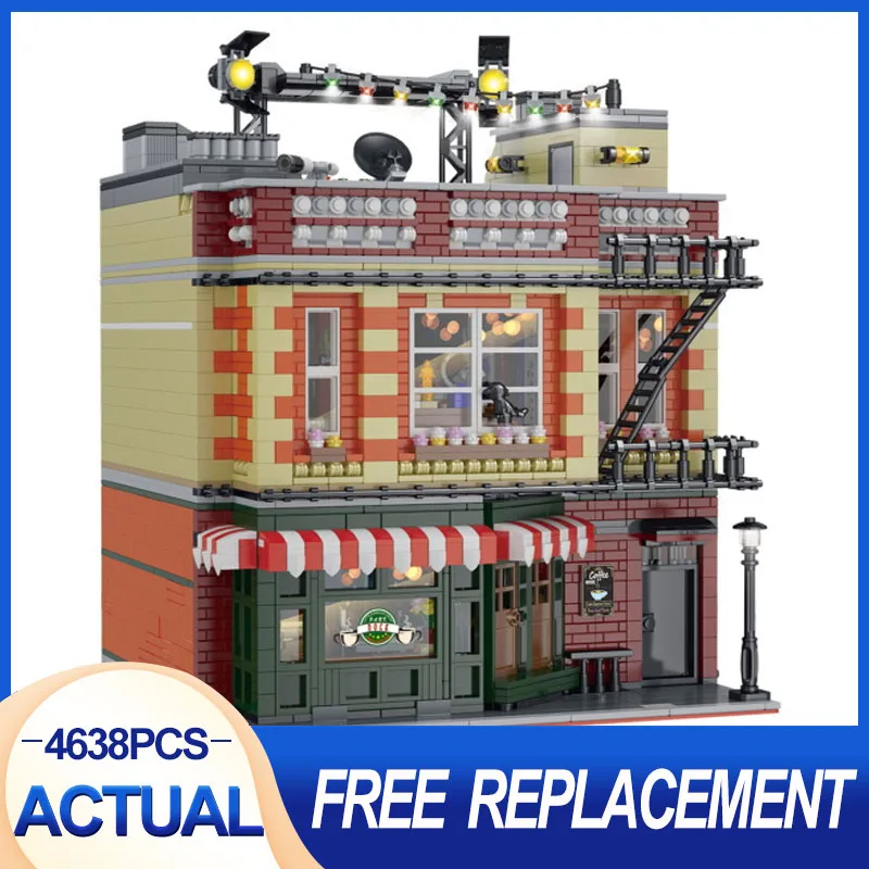 

MOC 10189 Ideas Series Brick 4638pcs Central Perk Big Bang Theory Modular Ideas Building Blocks Toys for Children Birthday Gift