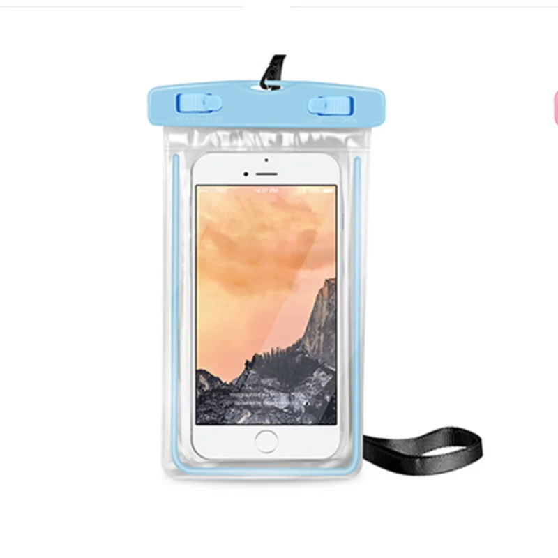 Universal Waterproof Phone Case IP68 Water proof Bag Mobile Phone Pouch PV Cover for iPhone 11 Pro Xs Max XR X 8 7 Galaxy S10