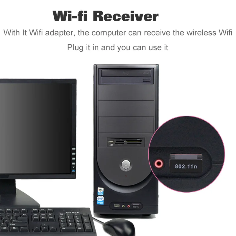 Usb wifi адаптер ethernet lan беспроводной 802.11n ноутбук Настольный электронное устройство защиты antena adaptador 2,4g 5g wi-Fi приемник 5g mini