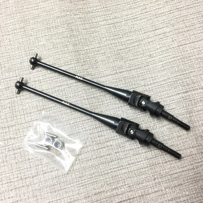 KYX Racing закаленная сталь Передняя ось CVD вал запчасти для модификации аксессуары RC Гусеничный автомобиль Axial