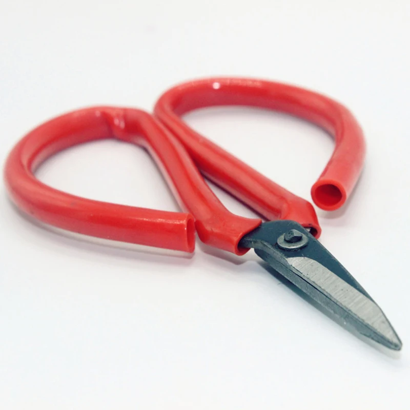 Household Red Sewing Scissors for Needlework Fabric Craft Shears Accessories Durable Vintage Dedicated Tailor`s | Дом и сад