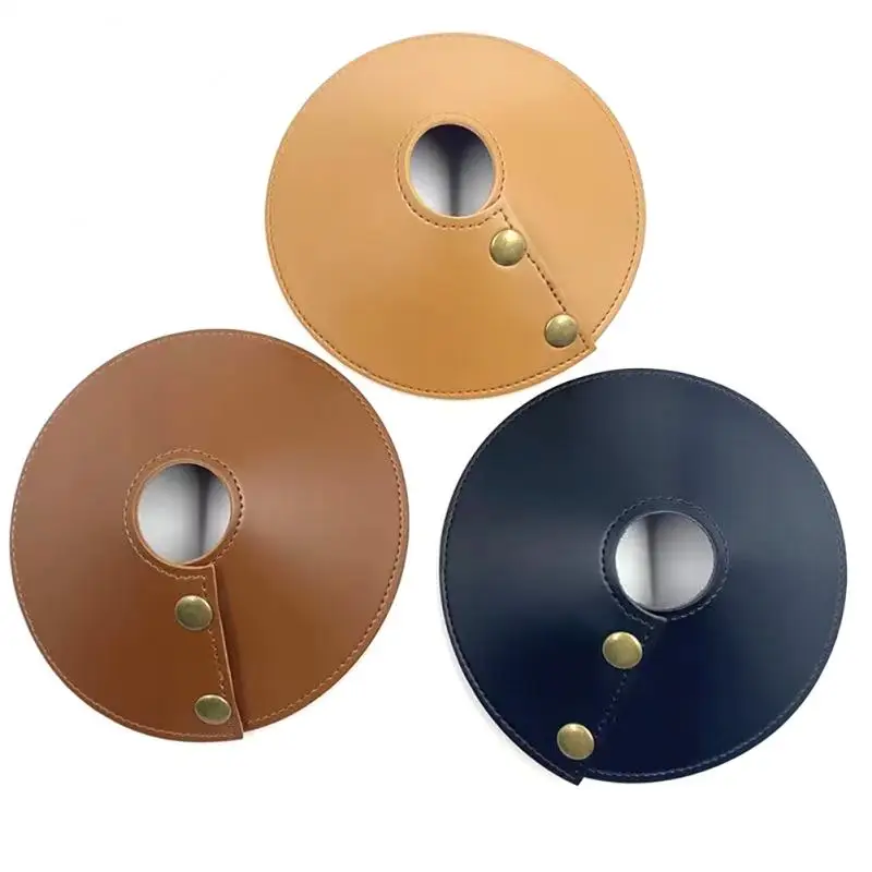 

Leather Lampshade Creative Home Anti-tip Lamp Cover Garden Street Lamp Lampshade Accessories Camping Outdoor