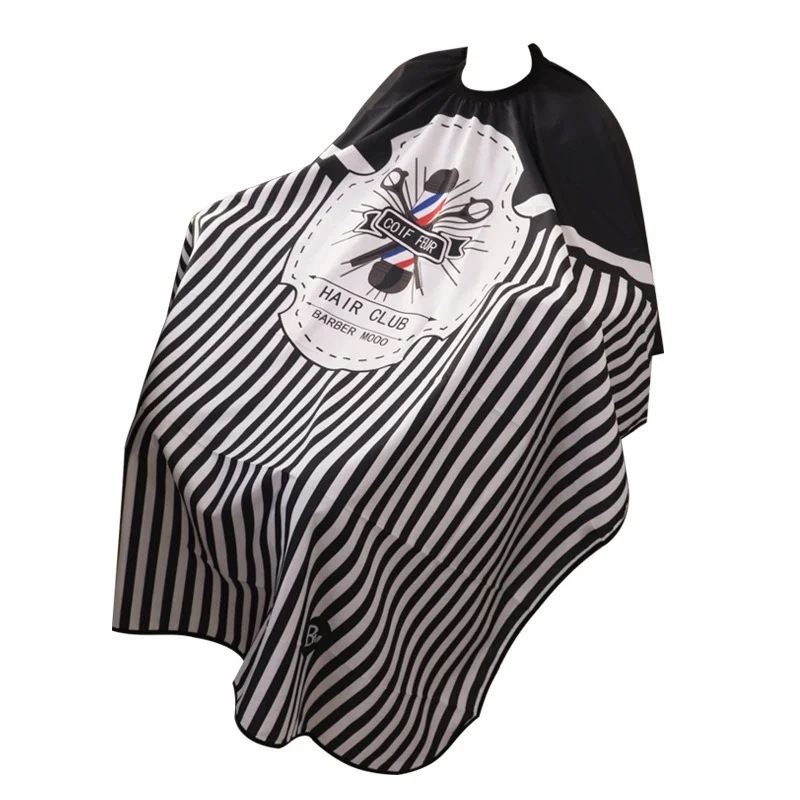 

Waterproof Haircut Cape Cloth Hairdresser Apron Cutting Hair Pattern Salon Barber Cape Hairdressing Wrap Gown Tools