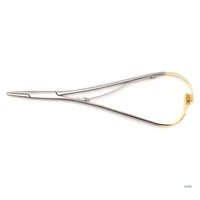 standard dental needle holder tweezers orthodontic instrument dentistry product stainless steel mathieu needle holder