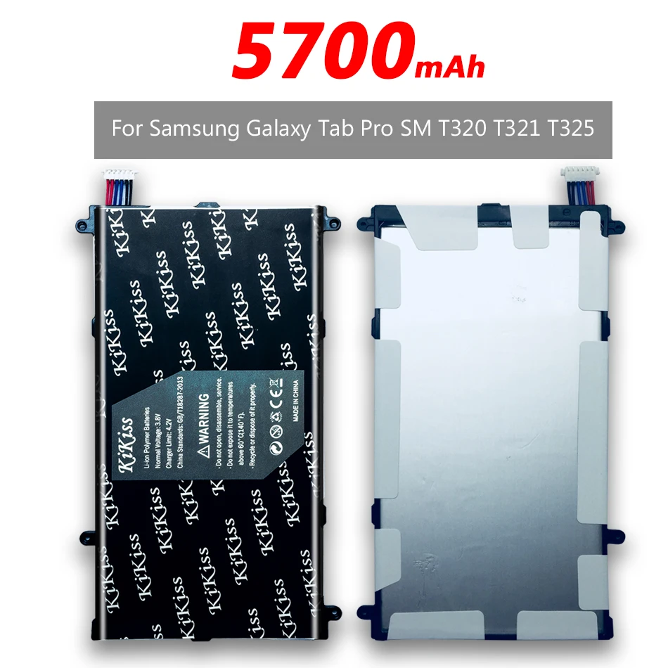 Бесплатный инструмент 5700 мАч для планшетов Samsung Galaxy Tab Pro 8 4 дюйма SM-T325 T325 T320 T321