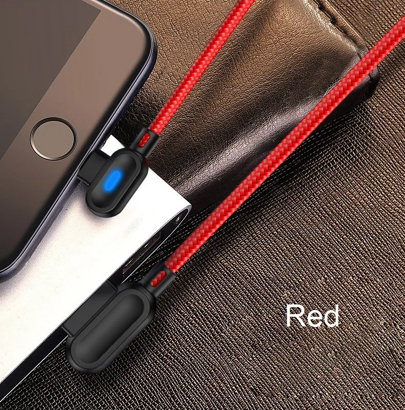 NOHON 90 градусов USB кабель для iPhone XS Max XR X 8 Micro usb type C USBC телефонный кабель для samsung huawei быстрое зарядное устройство USB C кабель